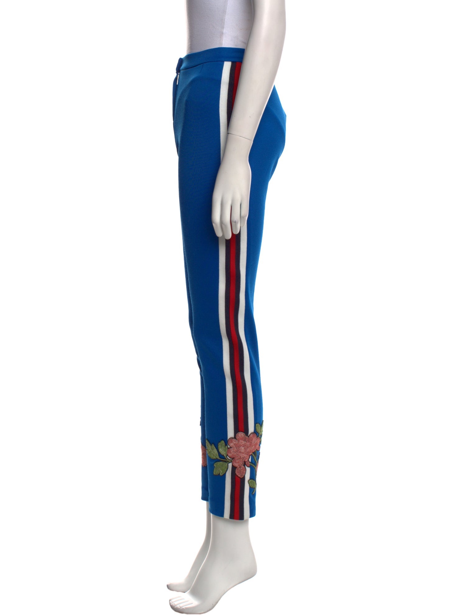 Gucci Graphic Print Skinny Leg Pants