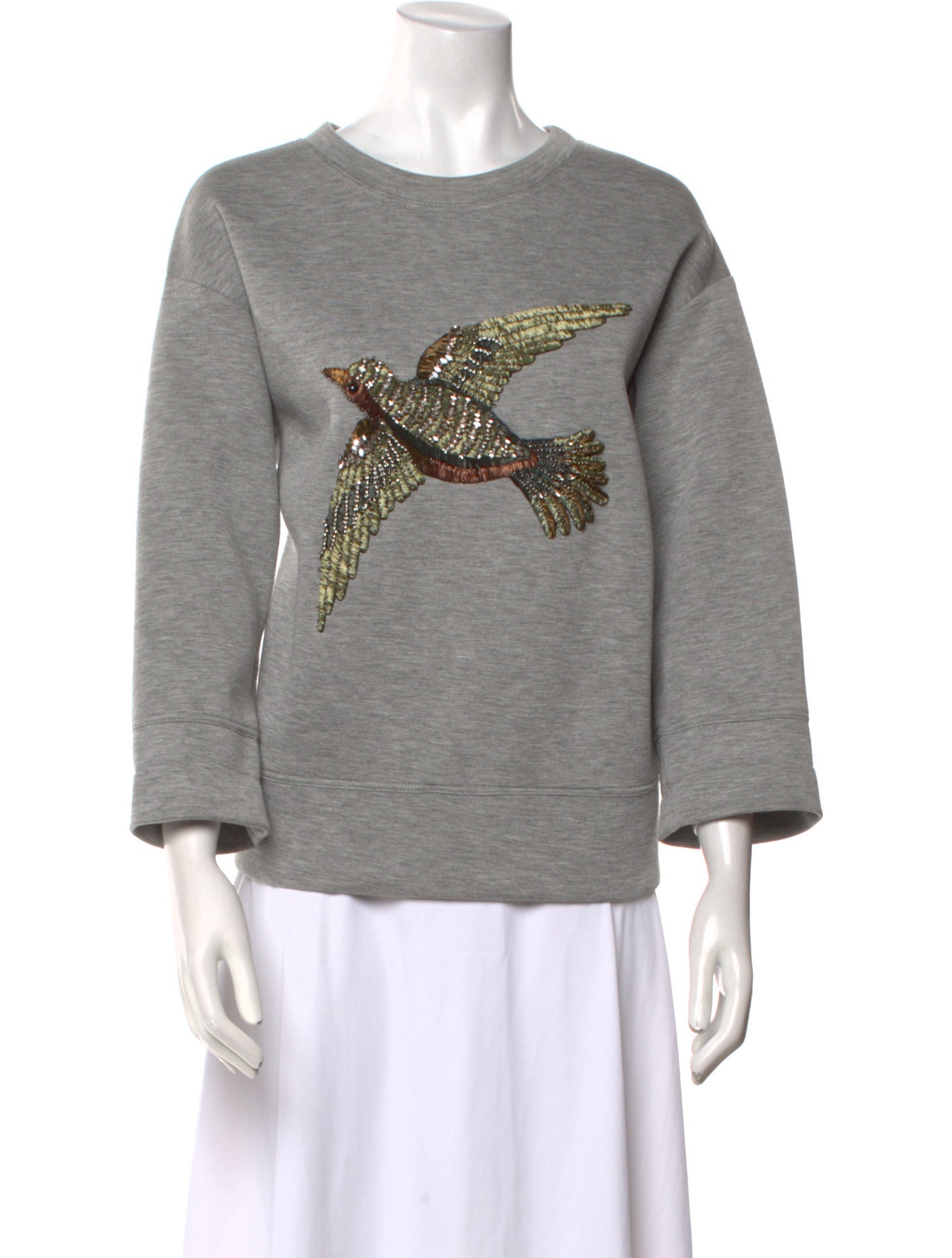 Gucci Graphic Print Crew Neck Sweatshirt