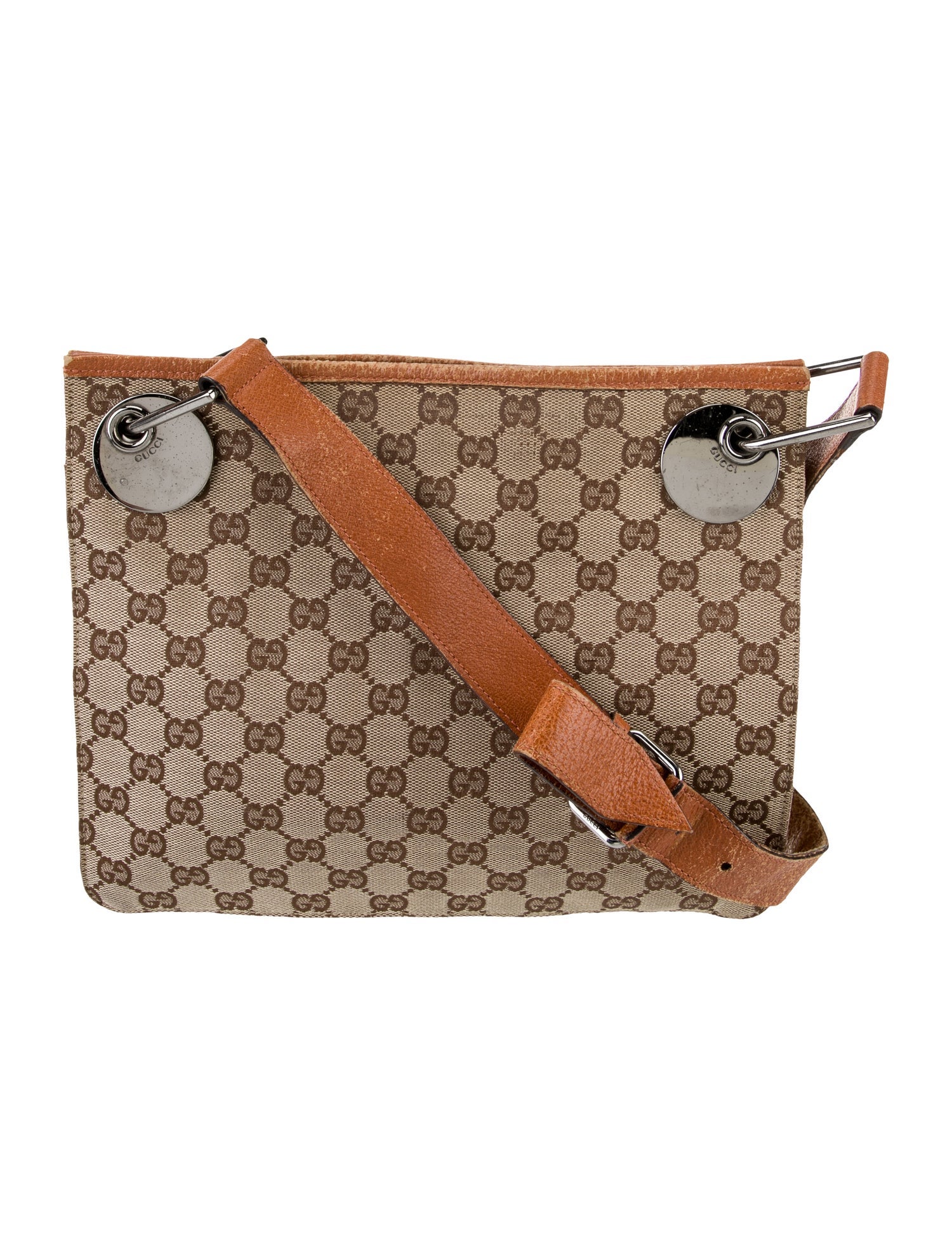 Gucci GG Canvas Messenger Bag