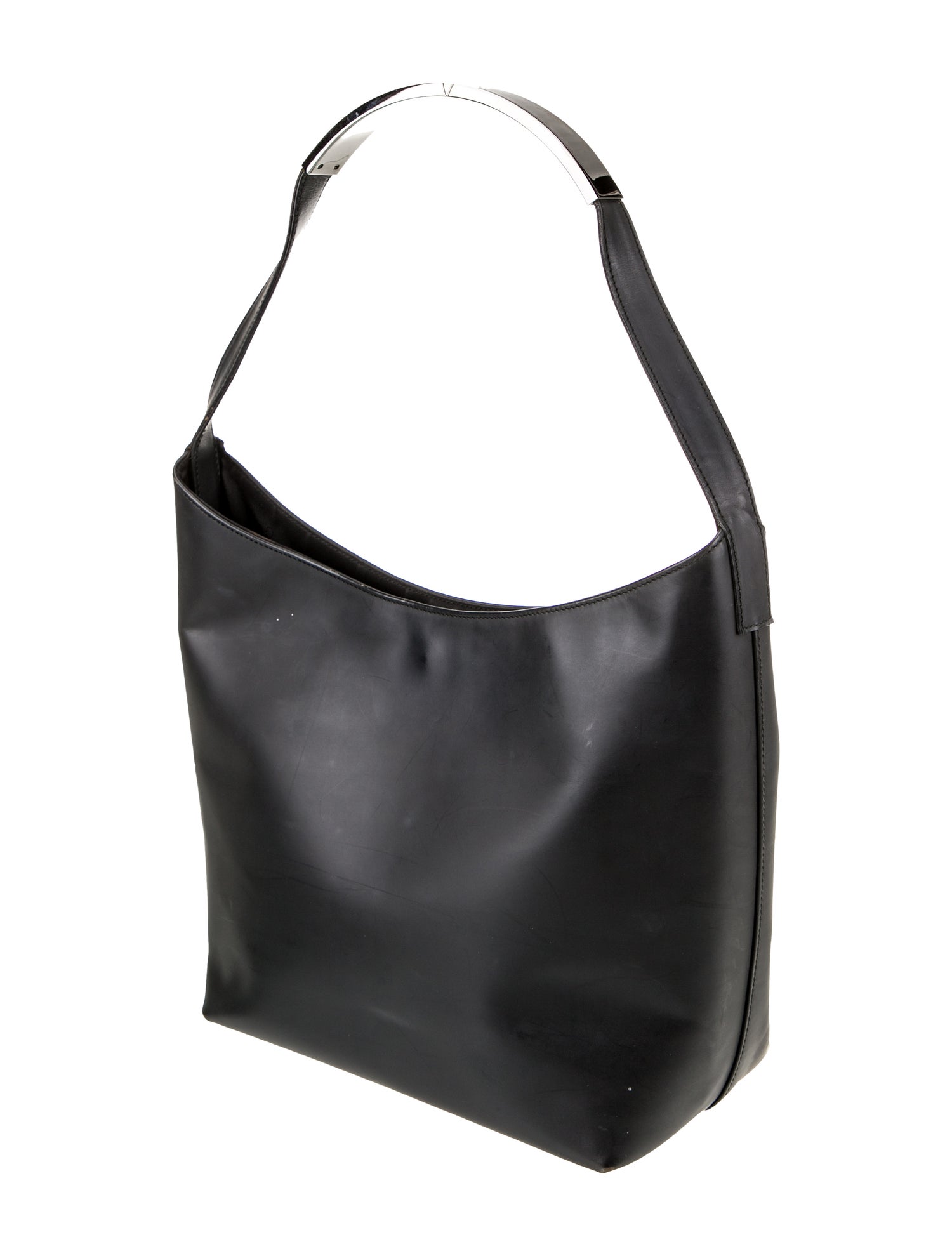 Gucci Leather Shoulder Bag Vintage