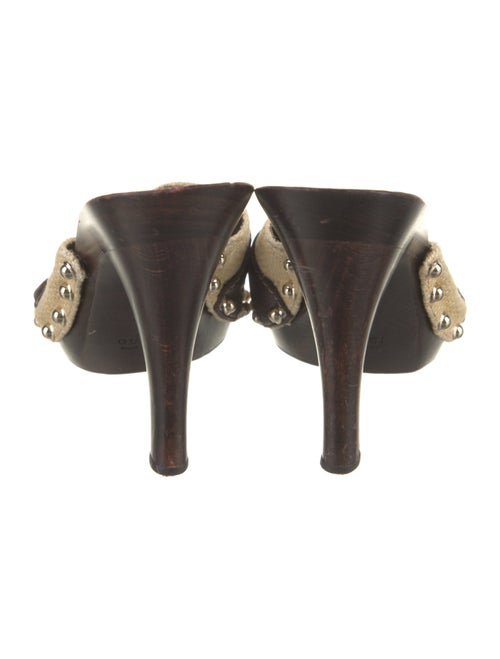 Gucci Hasler Horsebit Accent Studded Accents Slides