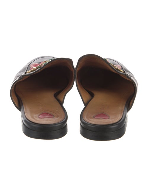 Gucci Horsebit Accent Leather Mules