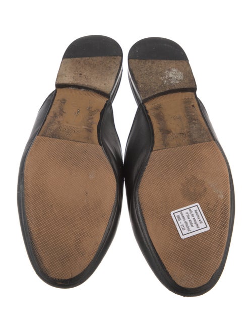 Gucci Horsebit Accent Leather Mules