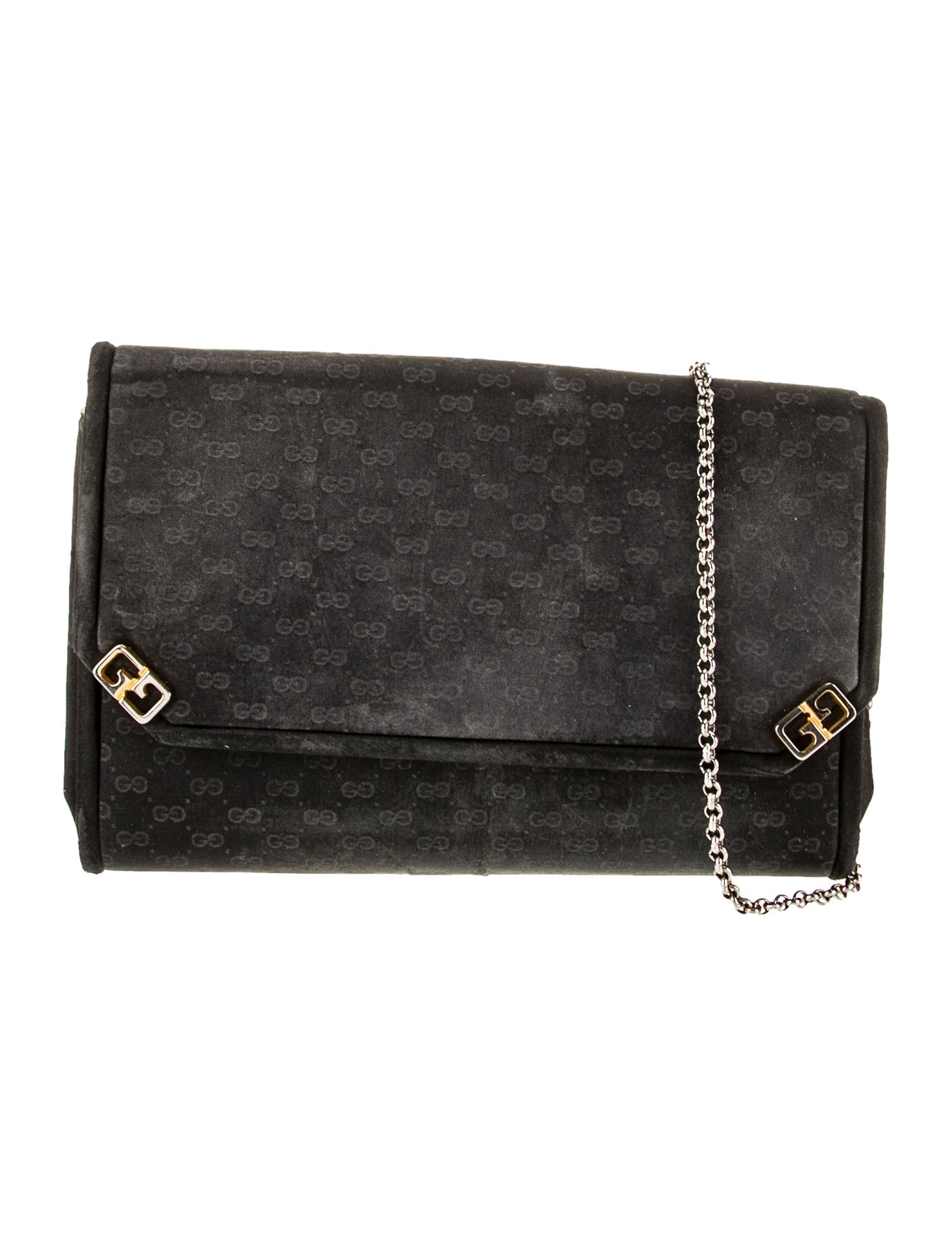 Gucci Micro GG Monogram Clutch Vintage