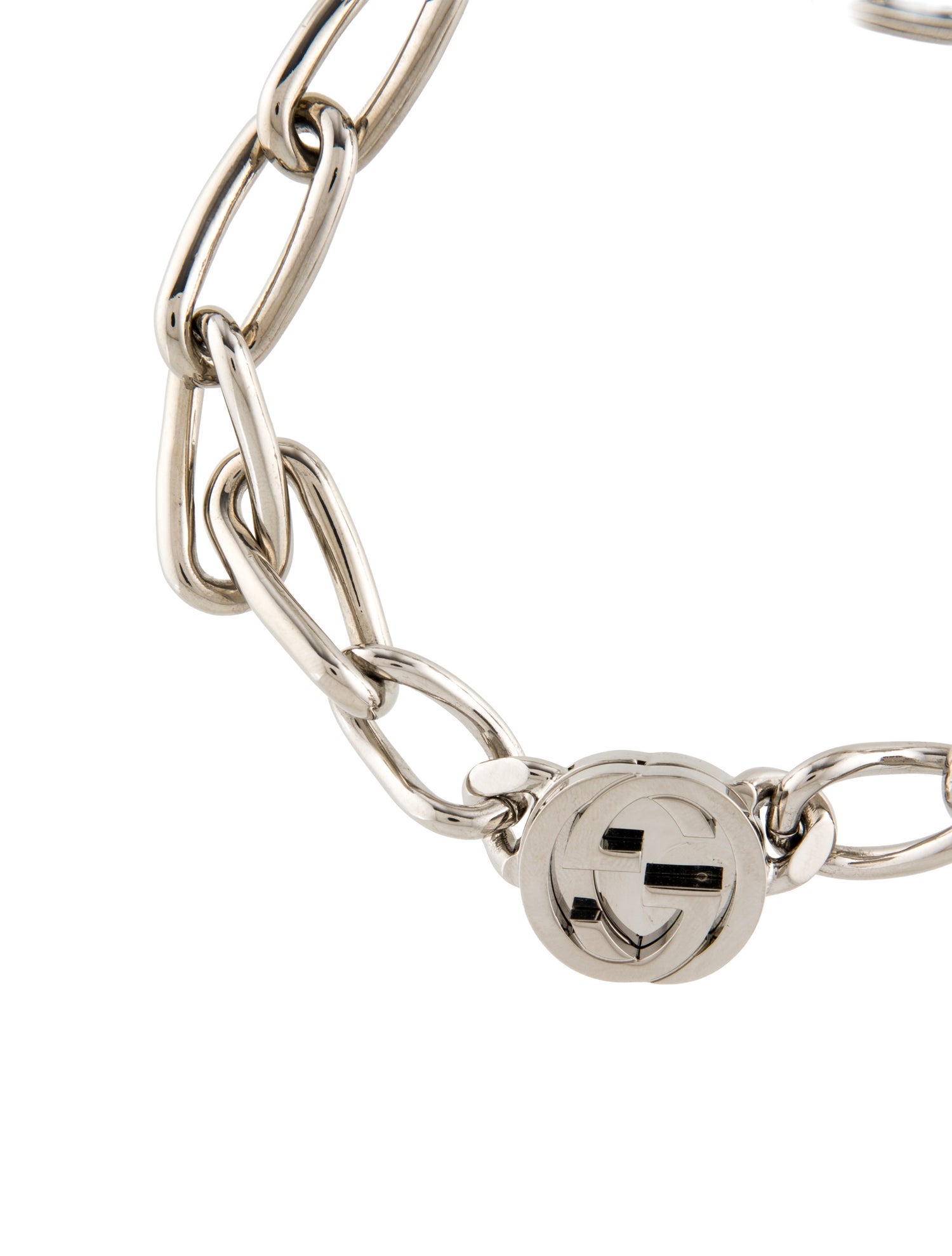 Gucci Interlocking G Choker Link Necklace