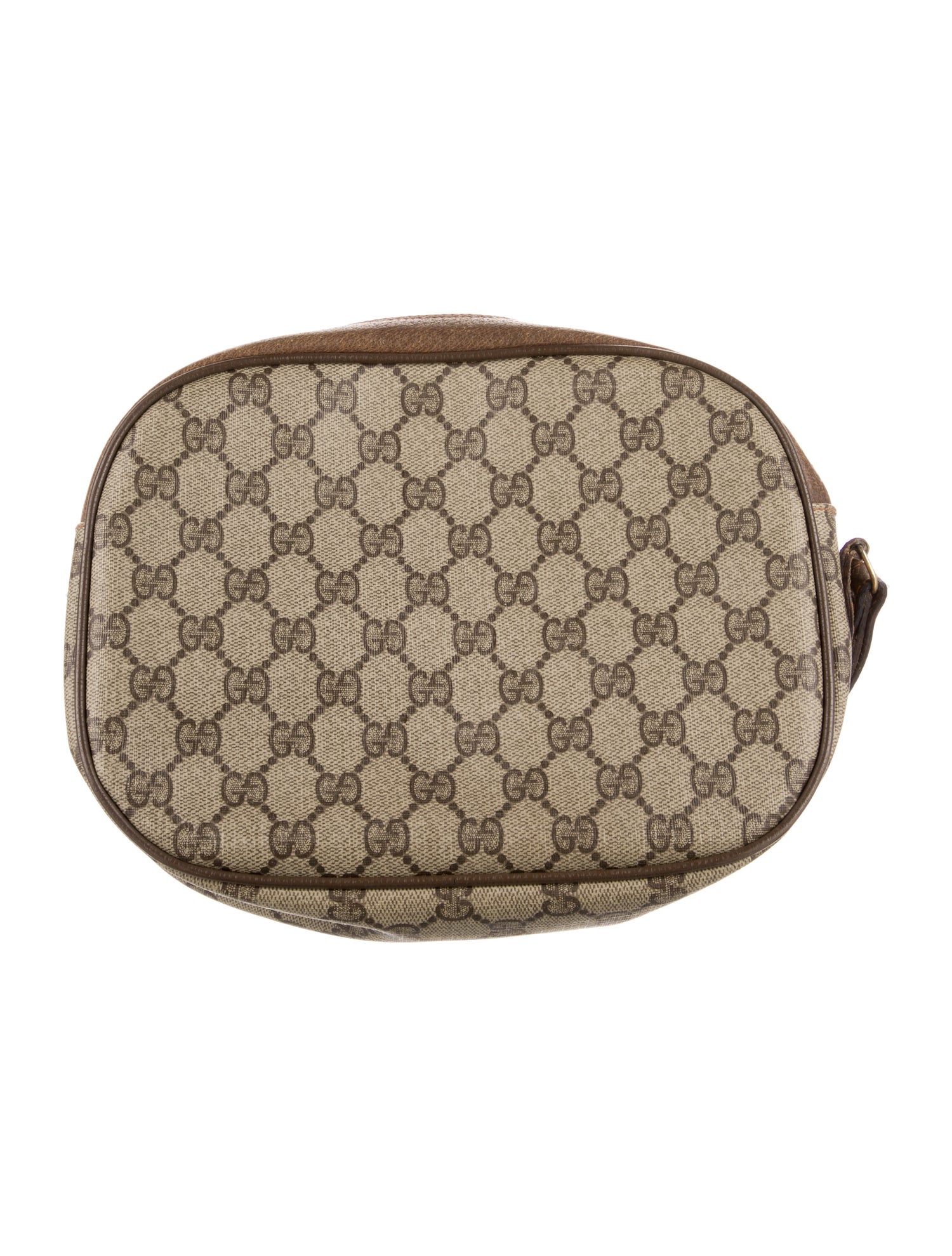 Gucci GG Canvas Cosmetic Bag with wrist strap