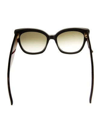 Gucci Interlocking G Logo Oversize Sunglasses