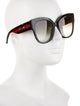 Gucci Interlocking G Logo Oversize Sunglasses
