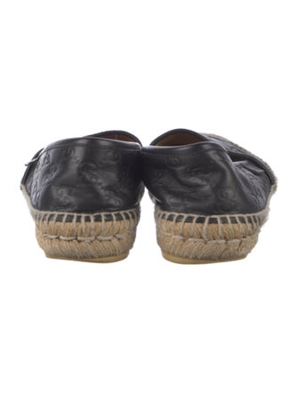 Gucci GG Signature Leather Espadrilles