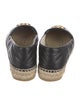 Gucci Double G Logo Leather Espadrilles