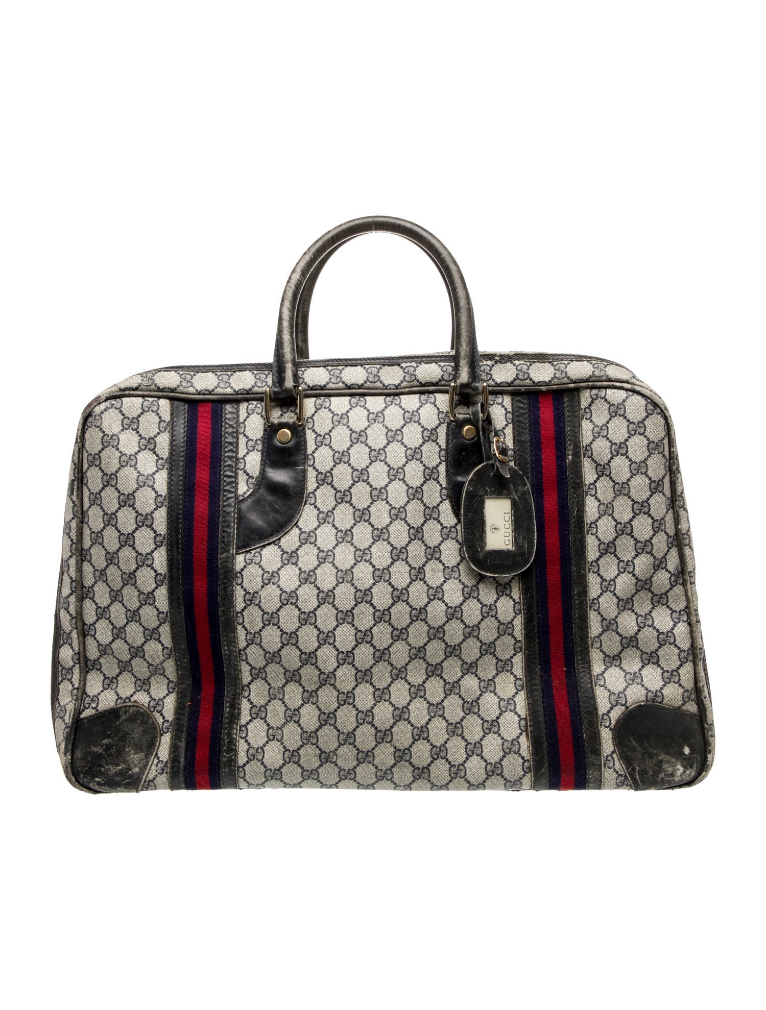 Gucci GG Supreme Briefcase Vintage