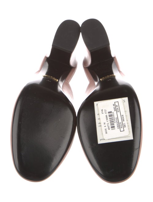 Gucci Horsebit Accent Leather Mules