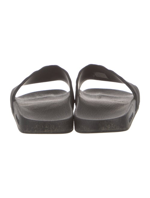 Gucci Double G Logo Rubber Slides