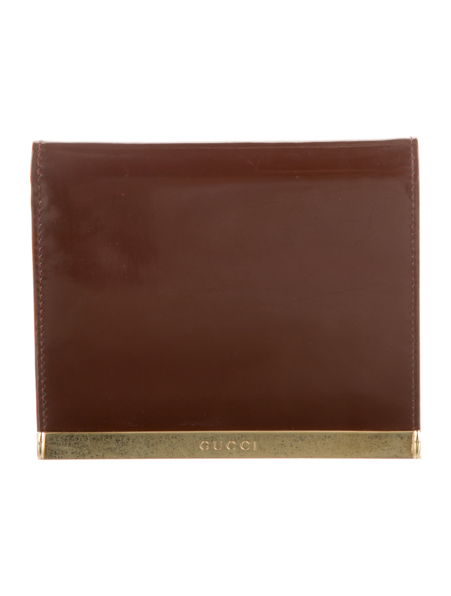 Gucci Vintage Patent Leather Wallet