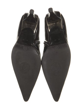 Gucci Horsebit Accent Patent Leather Boots