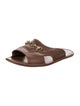 Gucci Interlocking G Horsebit Leather Slides