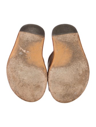 Gucci Interlocking G Horsebit Leather Slides