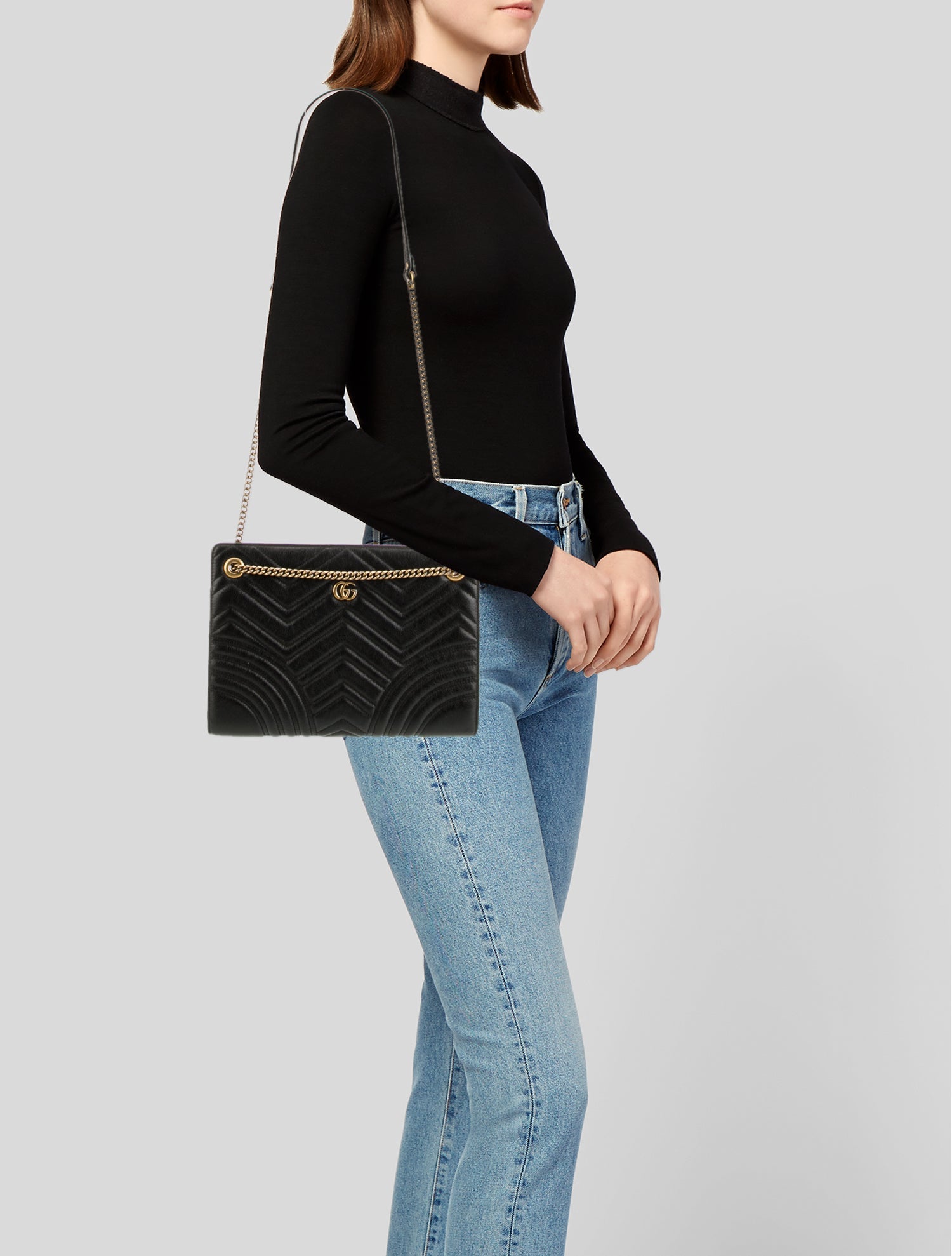 Gucci Chevron Marmont Medium