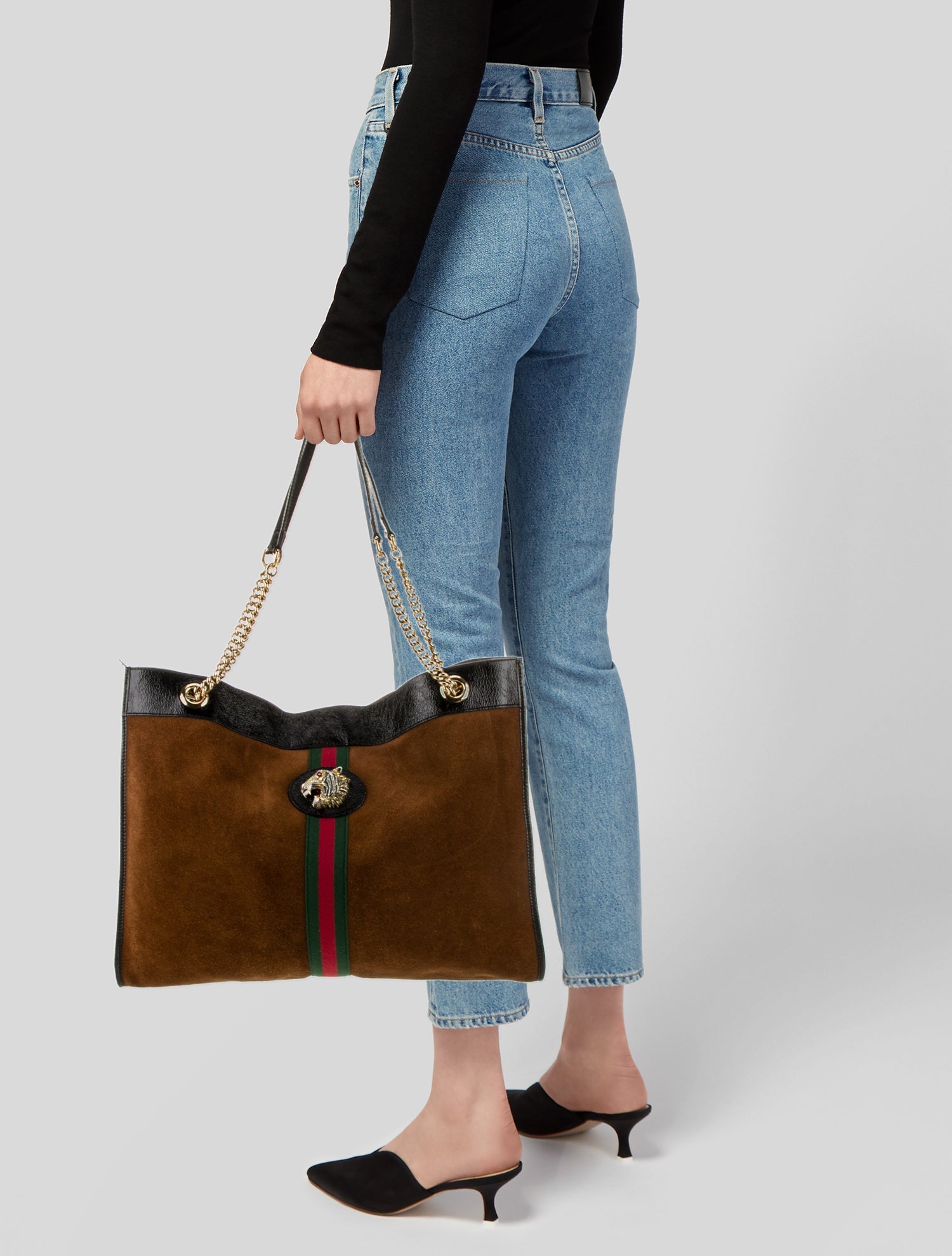 Gucci Web Rajah Large