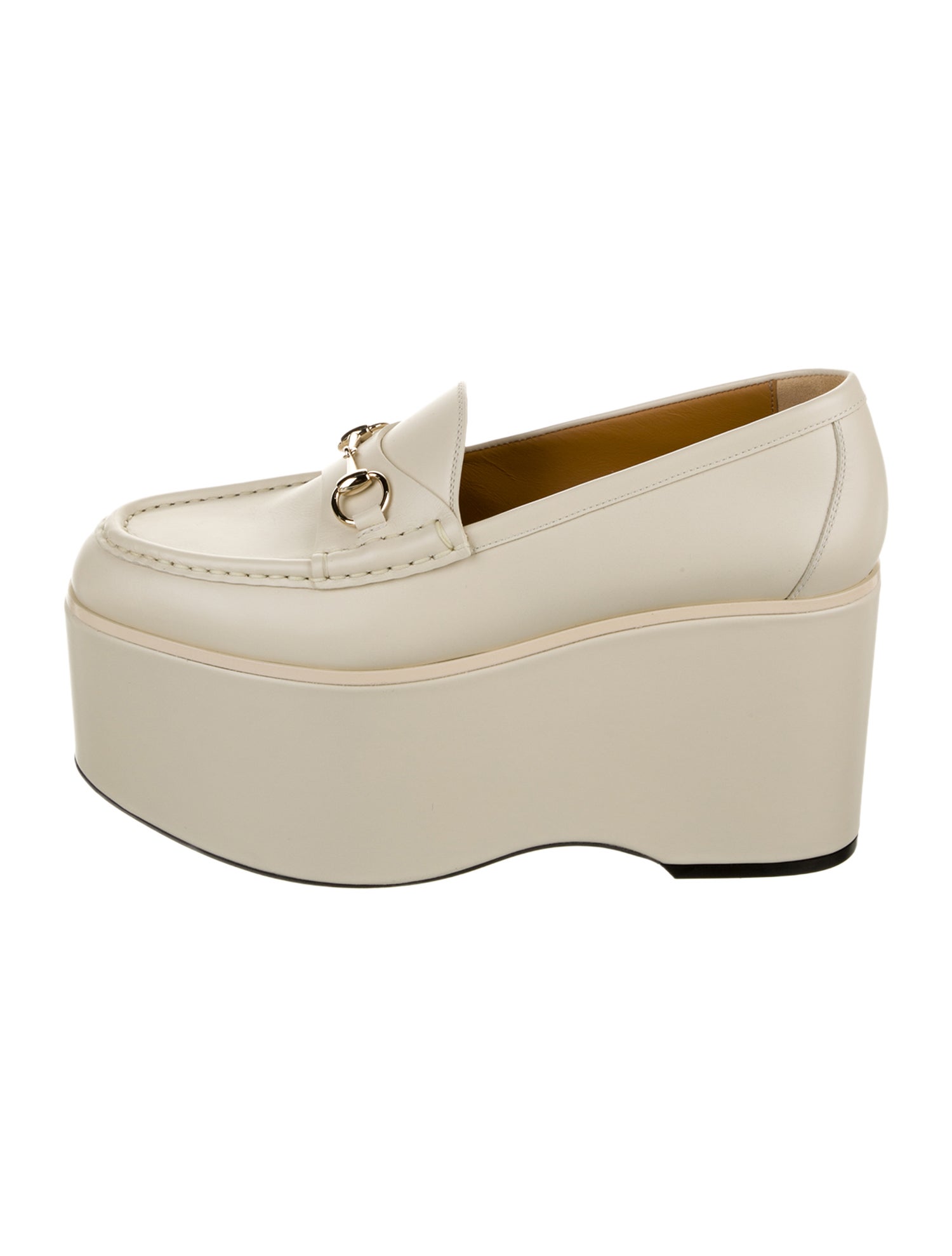 Gucci Horsebit Accent Leather Mules