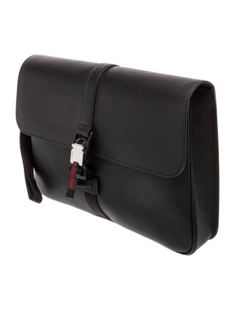 Gucci Web GG Calfskin Web Medium Business