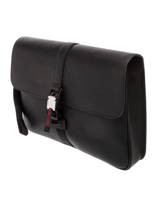 Gucci Web GG Calfskin Web Medium Business