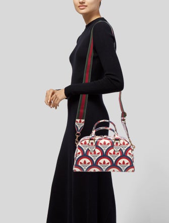 Gucci x Adidas Web Top Handle Bag