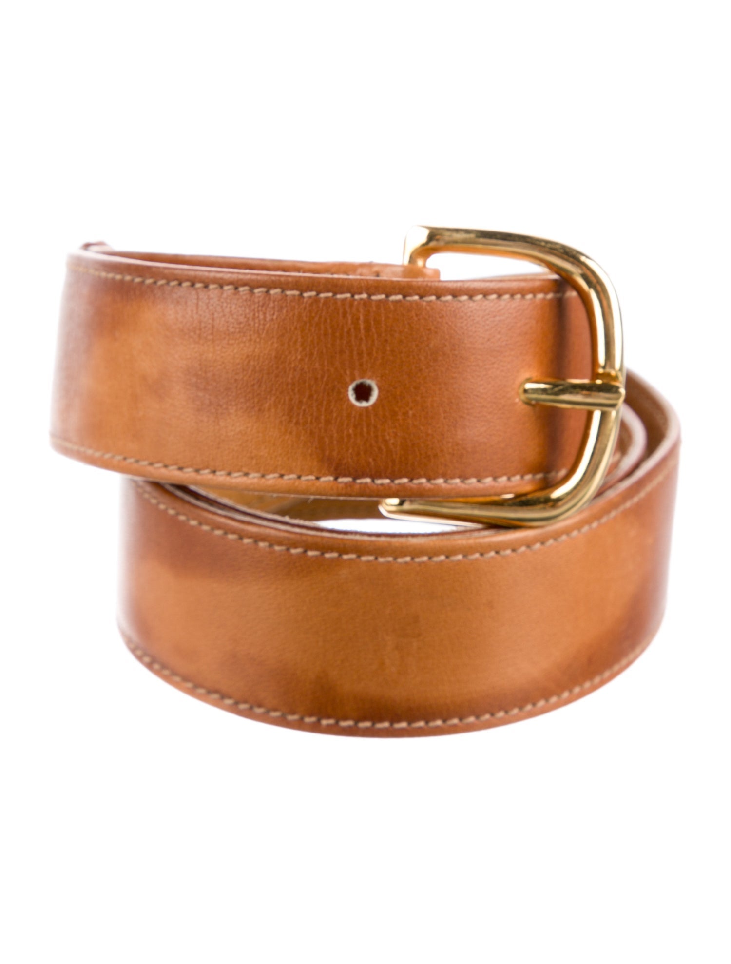 Gucci Interlocking G Logo Leather Belt