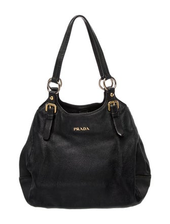 Prada Vitello Daino Leather Hobo