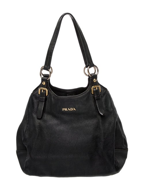 Prada Vitello Daino Leather Hobo