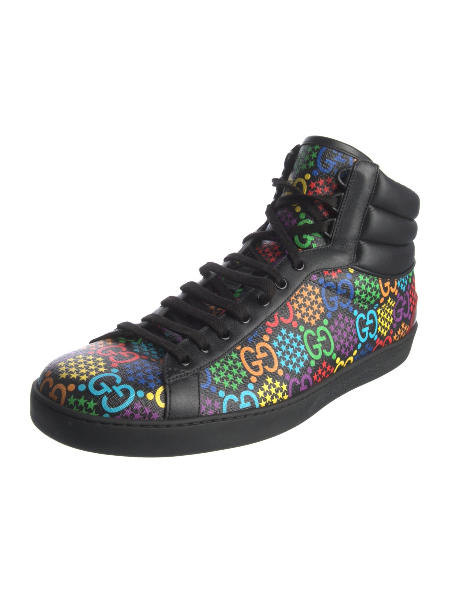 Gucci GG Psychedelic Printed Sneakers