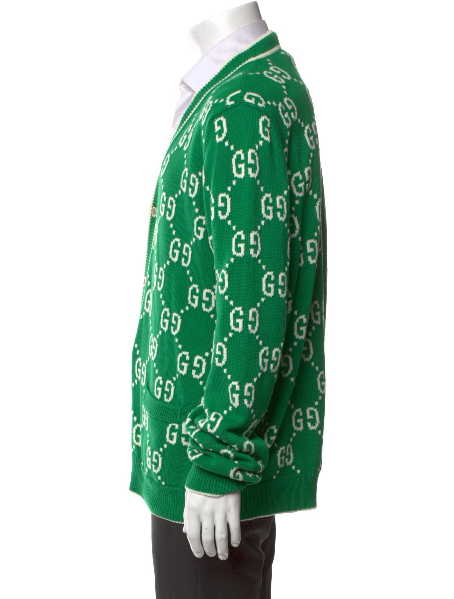 Gucci 2024 GG Logo Cardigan