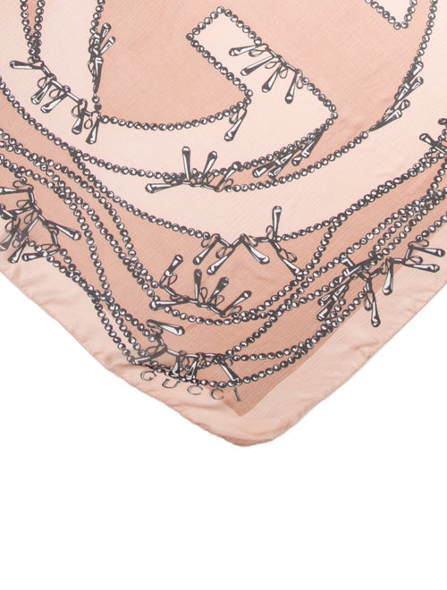 Gucci Silk Printed Scarf