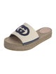 Gucci Interlocking G Logo Canvas Espadrilles