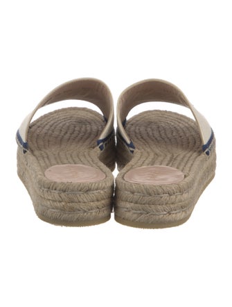 Gucci Interlocking G Logo Canvas Espadrilles