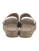 Gucci Interlocking G Logo Canvas Espadrilles