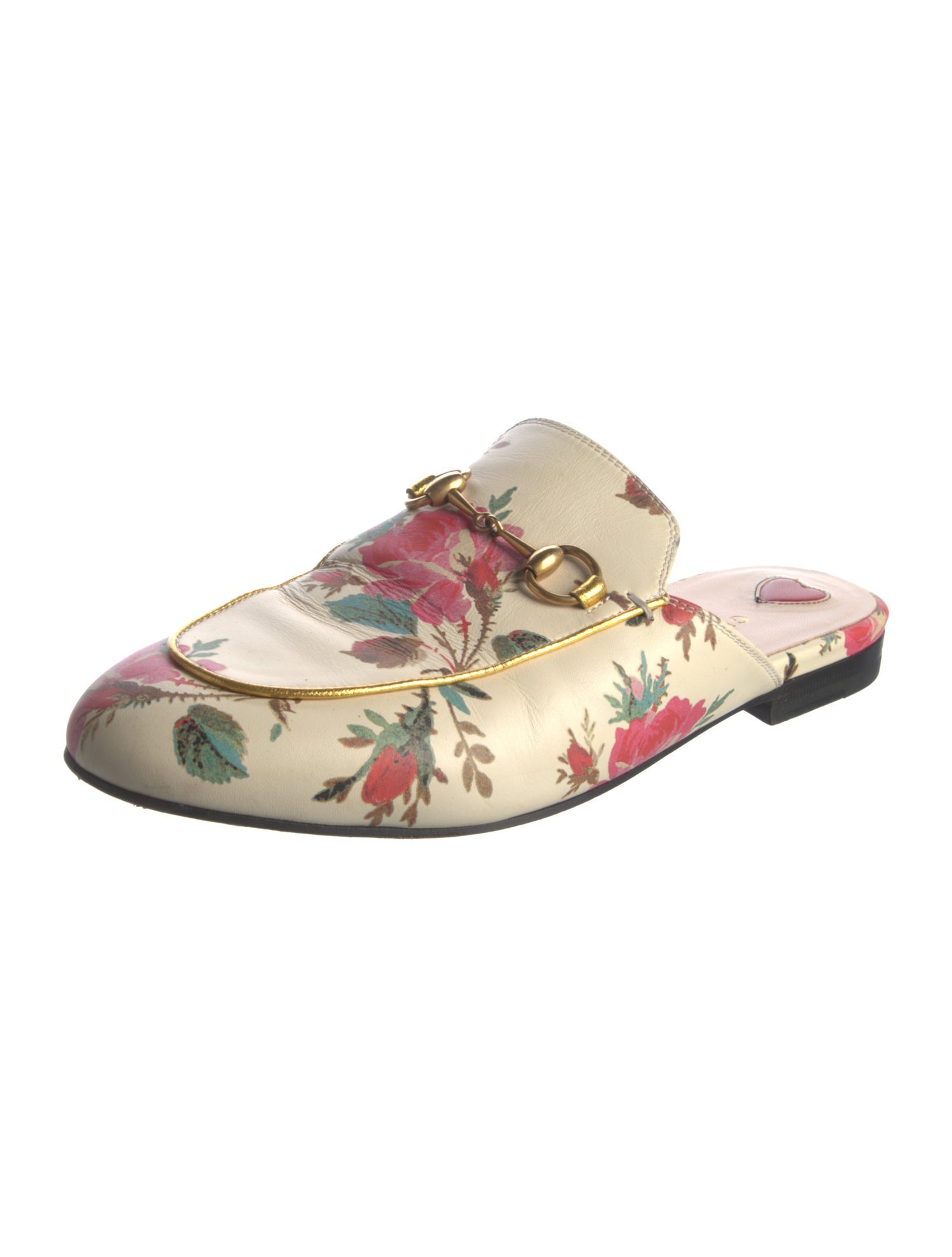 Gucci Horsebit Accent Leather Mules