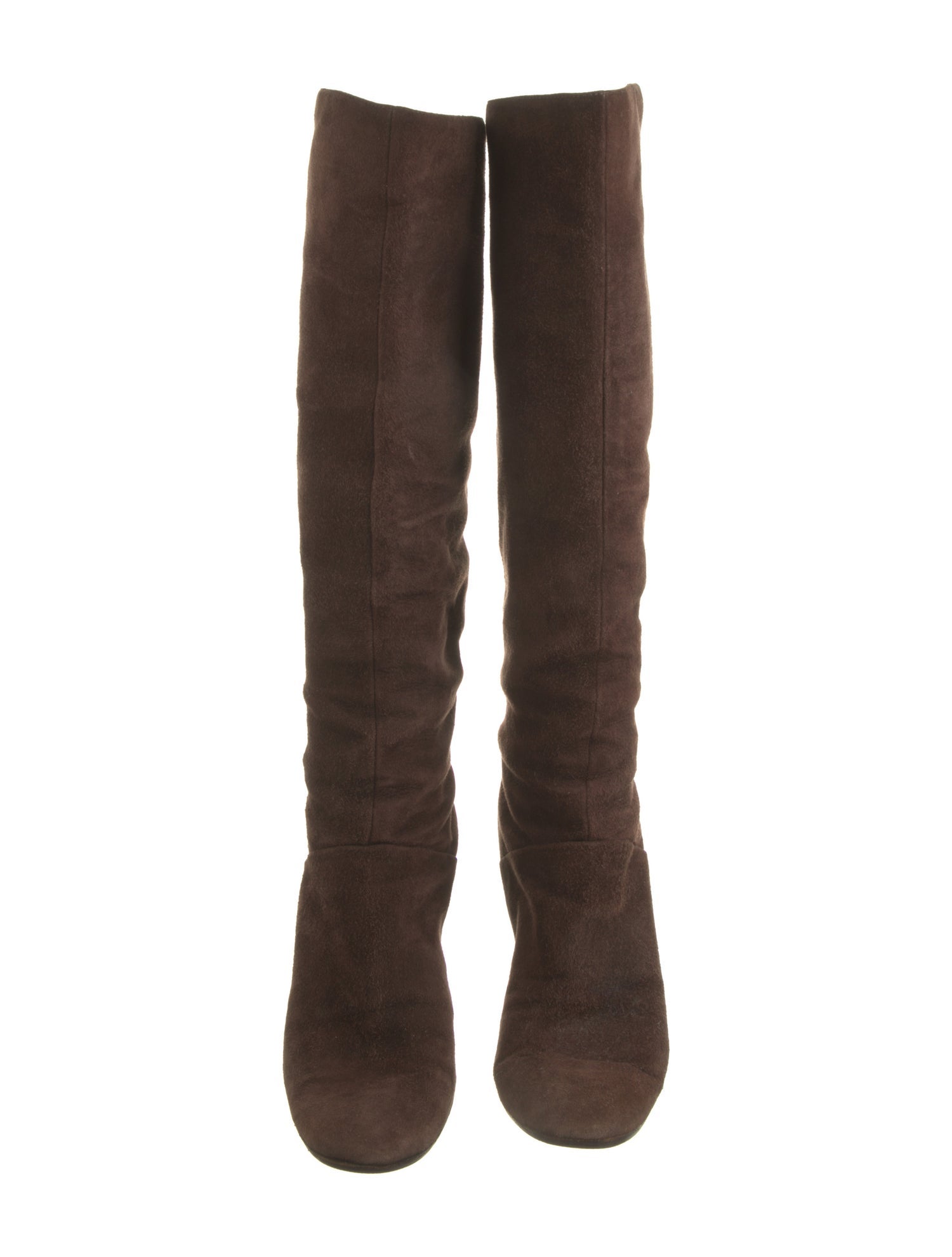 Gucci Interlocking G Logo Suede Boots