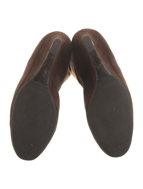 Gucci Interlocking G Logo Suede Boots