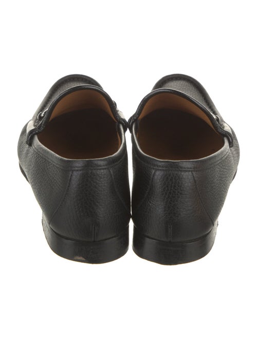 Gucci Horsebit Accent Leather Loafers