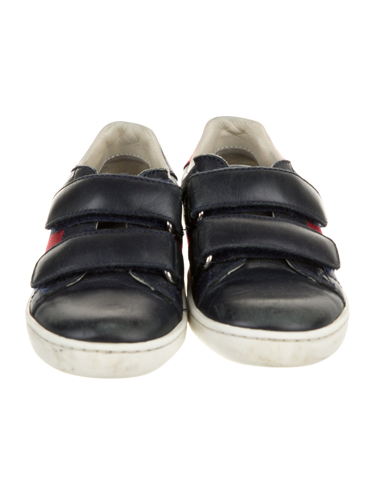 Gucci Kids' Leather Low Top Sneakers