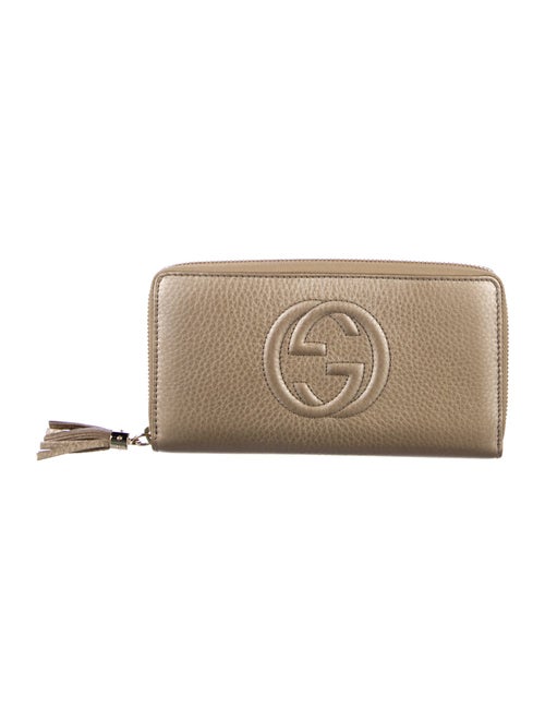 Gucci Interlocking G Logo Leather Wallet