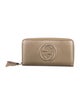 Gucci Interlocking G Logo Leather Wallet