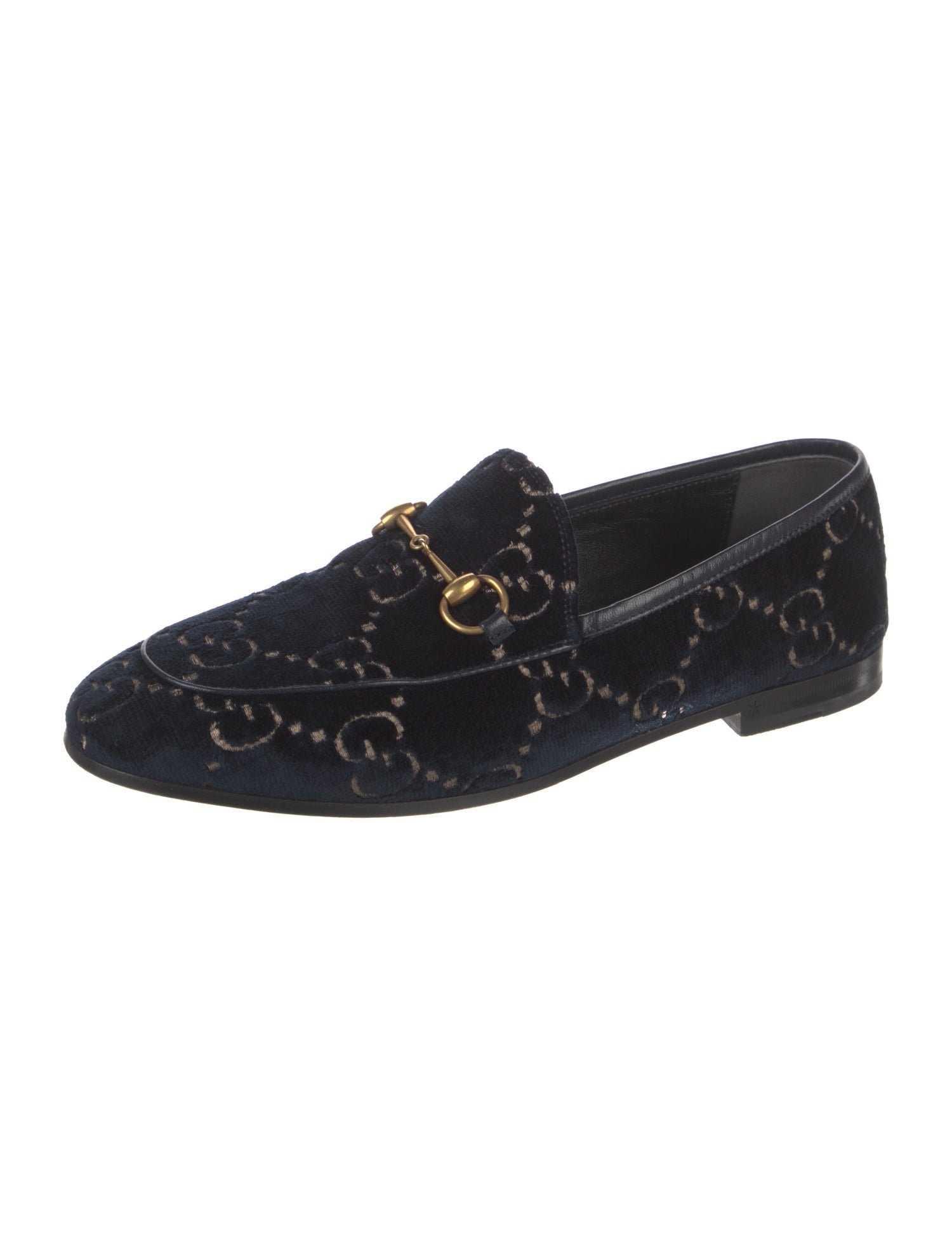 Gucci Jordaan Loafers 1955 Horsebit Accent Loafers