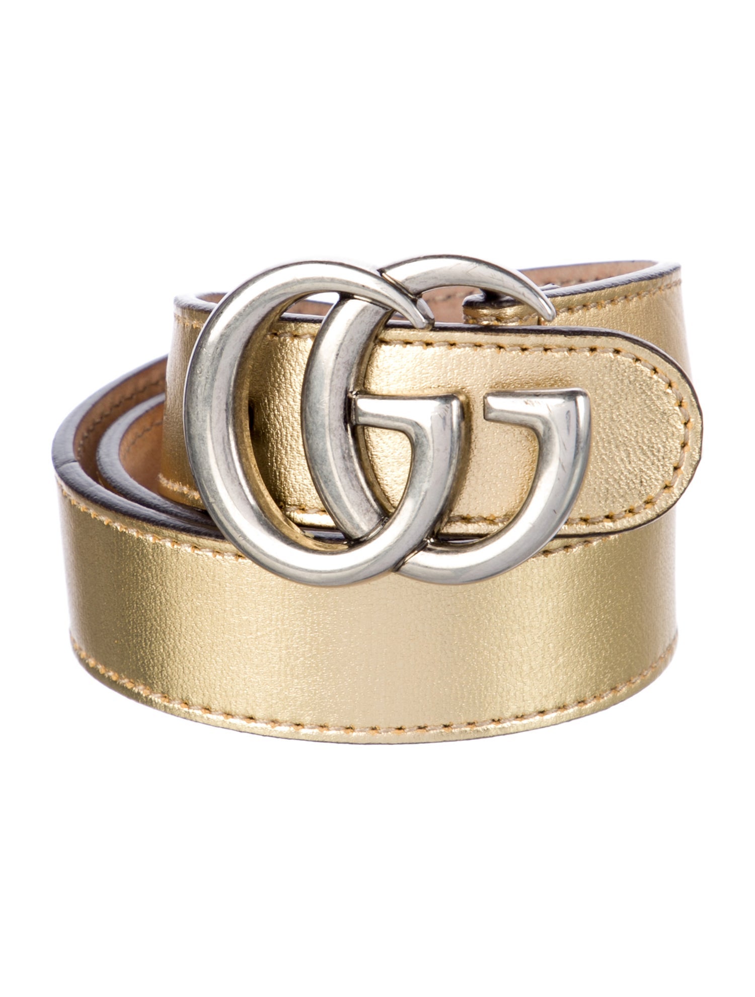 Gucci Kids Metallic Belt