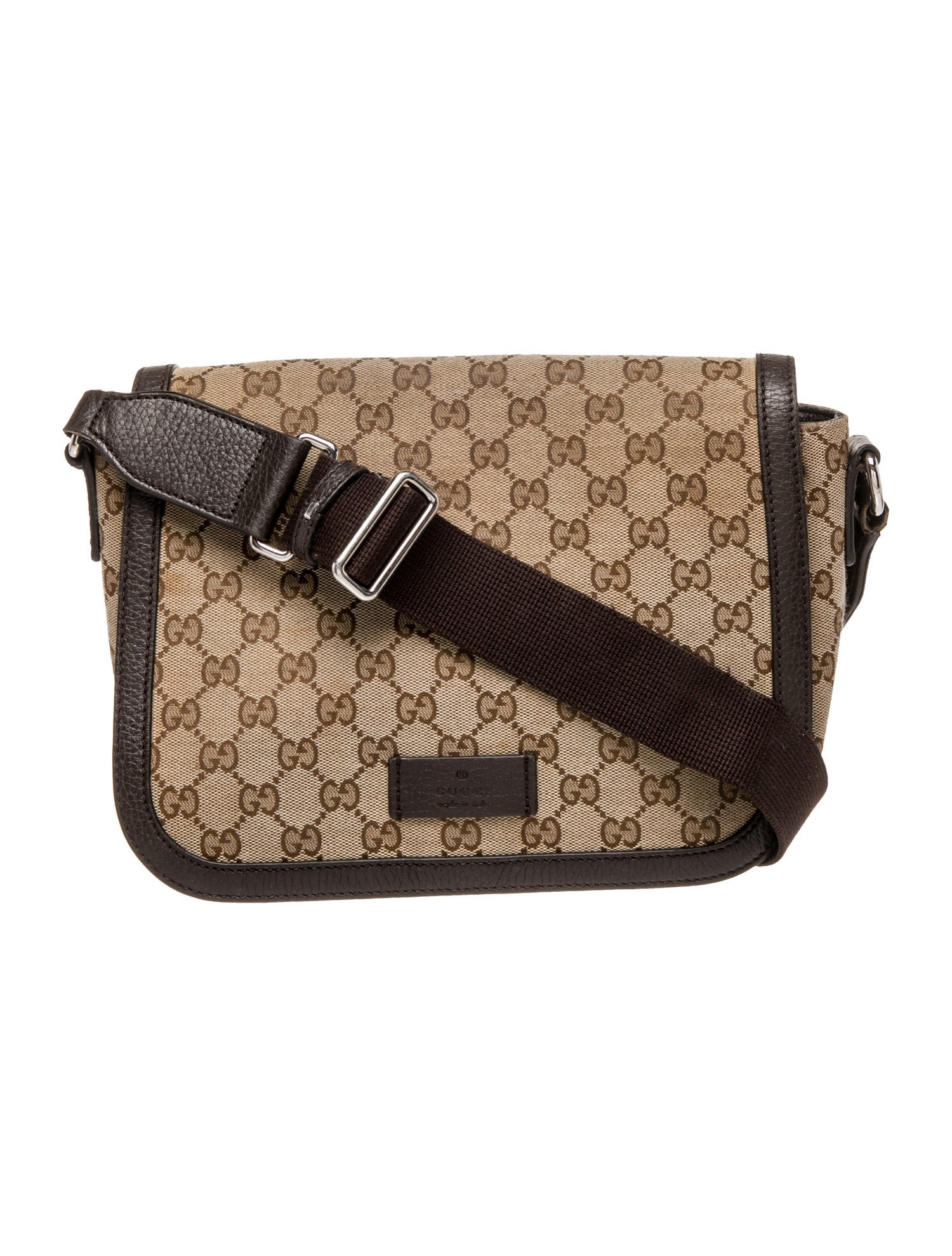 Gucci GG Canvas Messenger Bag