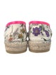 Gucci Flora Print Canvas Espadrilles