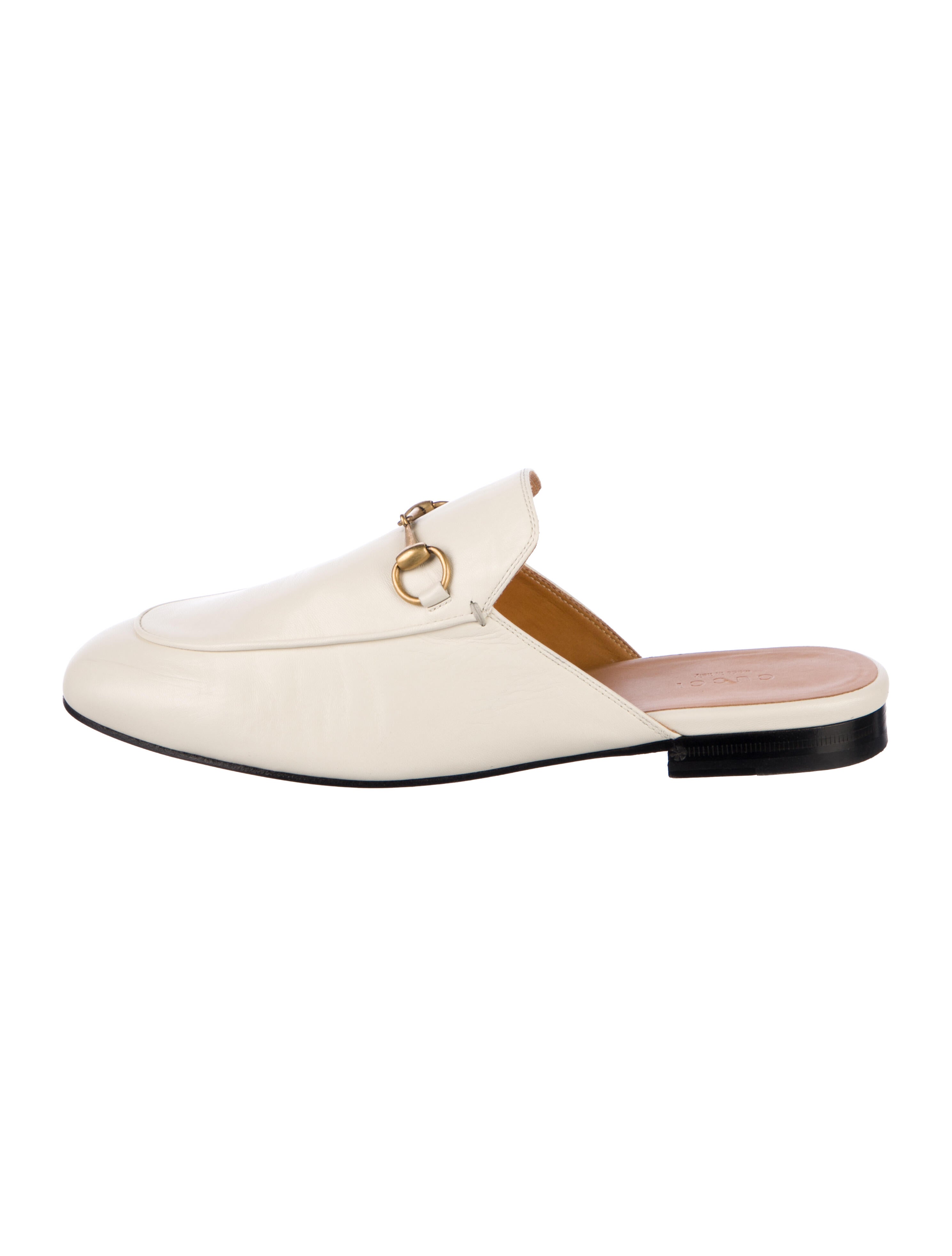 Gucci Princetown Horsebit Accent Mules
