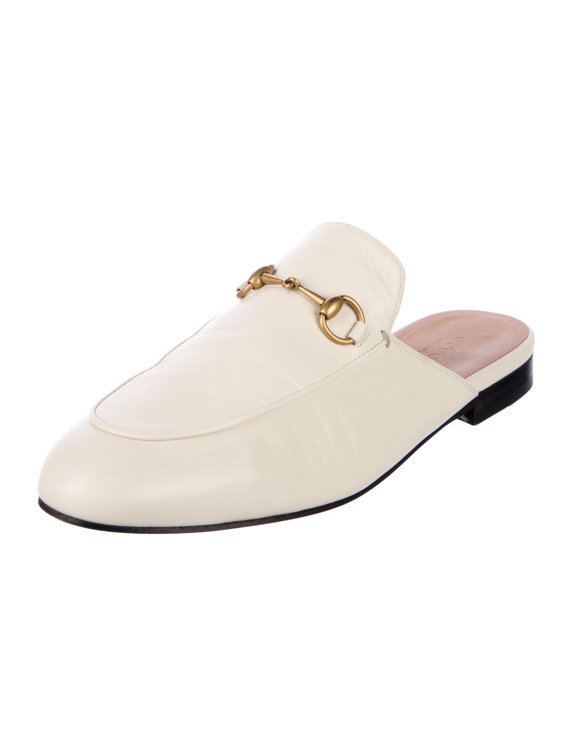 Gucci Princetown Horsebit Accent Mules