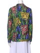 Gucci 2019 Silk Button-Up Top